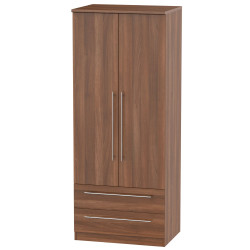 Harlech 2 Drawer Wardrobe